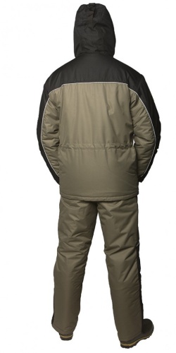 Зимний костюм для рыбалки Canadian Camper Denwer Pro цвет Black/Stone (2XL) фото 10